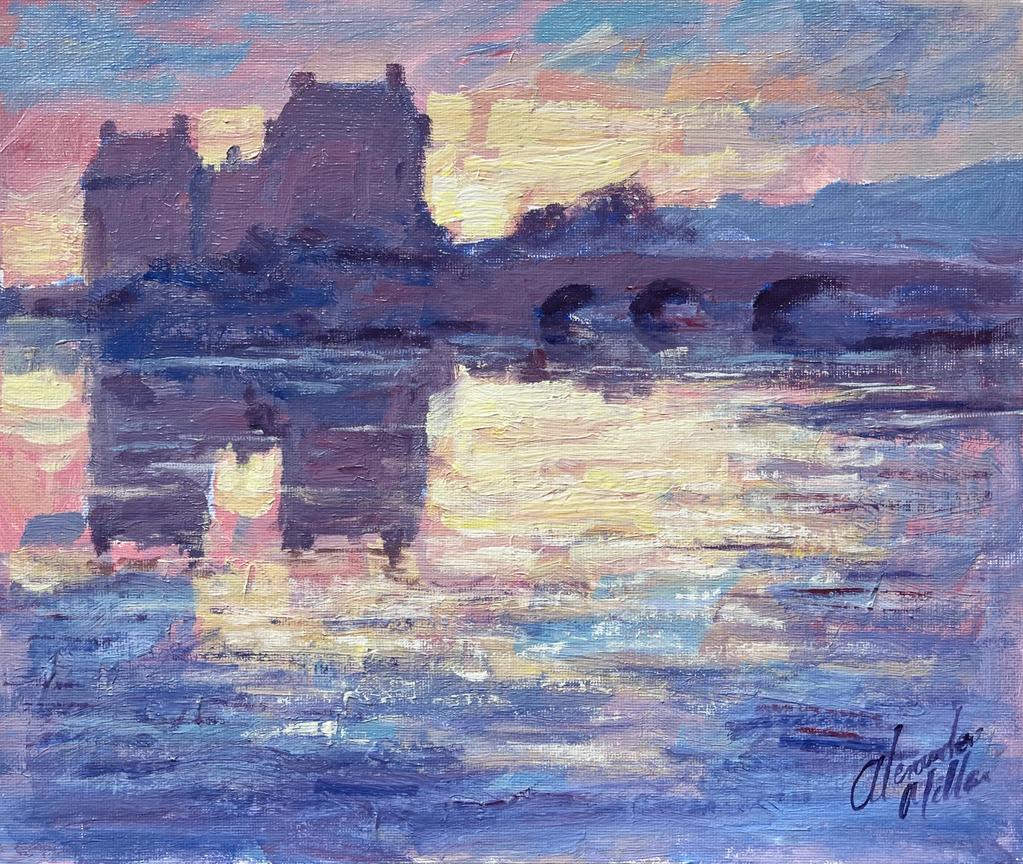 Dusk, Eilean Donan